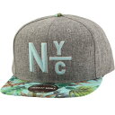 VeB iCg XibvobN obO Lbv Lbv Xq DF O[ OC AJj[h j[[N Y y AMERICAN NEEDLE AMERICAN NEEDLE NEW YORK CITY DIVIDED NIGHT BRIGHT SNAPBACK CAP (G