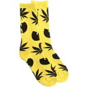 ハフ プラントライフ クルー 靴下 黄色 イエロー メンズ 【 HUF X WU-TANG PLANTLIFE CREW SOCKS (YELLOW) 1S / YELLOW 】 インナー 下着 ナイトウエア レッグ