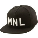 pubV Lbv Lbv Xq F ubN Y y PUBLISH MANILA 5 PANEL CAP (BLACK) / BLACK z obO YLbv Xq