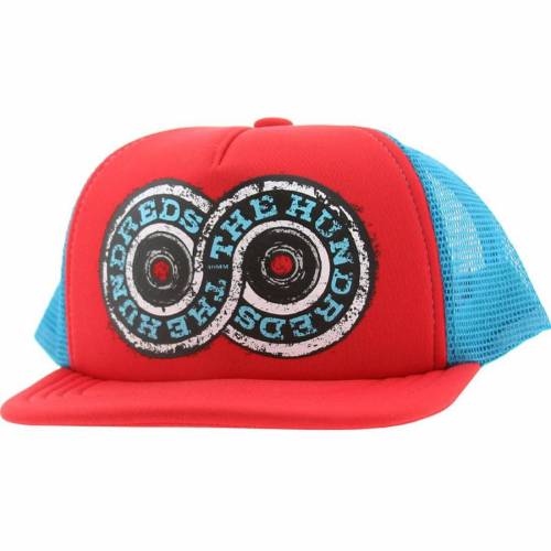 スナップバック バッグ キャップ キャップ 帽子 赤 レッド 青色 ブルー メンズ 【 THE HUNDREDS FOREVER TRUCKIN SNAPBACK CAP (RED / BLUE) RED BLUE 】 メンズキャップ 帽子