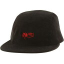 サー キャップ キャップ 帽子 黒色 ブラック 赤 レッド アジャスタブルキャップ メンズ 【 SSUR SIGNATURE 5 PANEL CAMP ADJUSTABLE CAP (BLACK / RED) BLACK RED 】 バッグ メンズキャップ 帽子