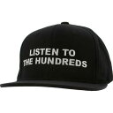 XibvobN obO Lbv Lbv Xq F ubN Y y THE HUNDREDS ESCUCHAR SNAPBACK CAP (BLACK) / BLACK z YLbv Xq