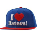 ディージーケー ヘイターズ スナップバック バッグ キャップ キャップ 帽子 赤 レッド メンズ 【 DGK HATERS SNAPBACK CAP (ROYAL / RED) ROYAL RED 】 メンズキャップ 帽子