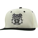 ベイト スナップバック バッグ キャップ キャップ 帽子 黒色 ブラック ナチュラル 灰色 グレー メンズ 【 BAIT BULLDOG SNAPBACK CAP (NATURAL / BLACK GREY) NATURAL BLACK GREY 】 メンズキャップ 帽子