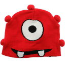 ネフ 子供用 ビーニー キャップ 帽子 赤 レッド GABBA! ジュニア キッズ 【 NEFF X YO GABBA YOUTH MUNO BEANIE (RED) / RED 】 バッグ メンズキャップ 帽子 ニット帽