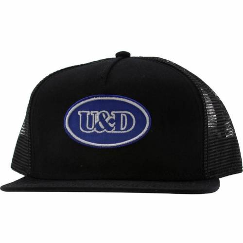 アンディフィーテッド トラッカー スナップバック バッグ キャップ キャップ 帽子 黒色 ブラック メンズ 【 UNDEFEATED U AND D PATCH TRUCKER SNAPBACK CAP (BLACK) / BLACK 】 メンズキャップ 帽子