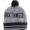 ブリクストン ニット帽 メンズ ブリクストン ビーニー キャップ 帽子 灰色 グレー ヘザー 紺色 ネイビー メンズ 【 BRIXTON QUINN BEANIE (HEATHER GREY / NAVY) HEATHER GREY NAVY 】 バッグ メンズキャップ 帽子 ニット帽