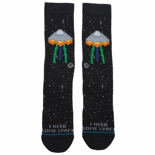    ֥å   STANCE MEN I NEED SOME SPACE SOCKS (BLACK) / BLACK  ʡ  ʥȥ å