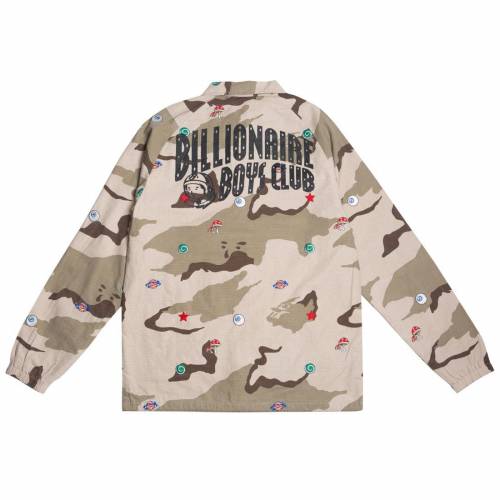 クラブ カモ柄 ジャケット ビリオネアボーイズクラブ メンズ 【 BILLIONAIRE BOYS CLUB BILLIONAIRE BOYS CLUB MEN CAMO BREAKS JACKET (CAMO / SMOKE) CAMO SMOKE 】 メンズファッション コート