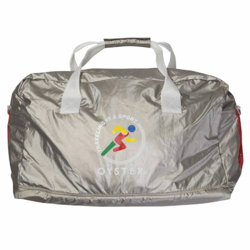 アディダス 【★スーパーSALE★6/11深夜2時迄】アディダス バッグ 銀色 シルバー メンズ 【 ADIDAS X OYSTER GYM BAG (SILVER) / SILVER 】 メンズバッグ