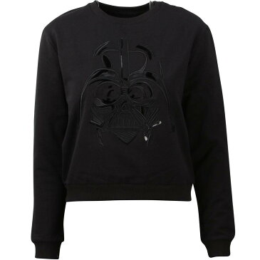 【 ELEVEN PARIS X STAR WARS WOMEN POWERSPACE SWEATER DARTH VADER BLACK 】 レディースファッション トップス スウェット トレーナー 送料無料