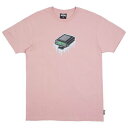 クリーム Tシャツ ピンク アイスクリーム メンズ 【 ICE CREAM MEN PAGER TEE (PINK / MAUVE) PINK MAUVE 】 メンズファッション トップス カットソー