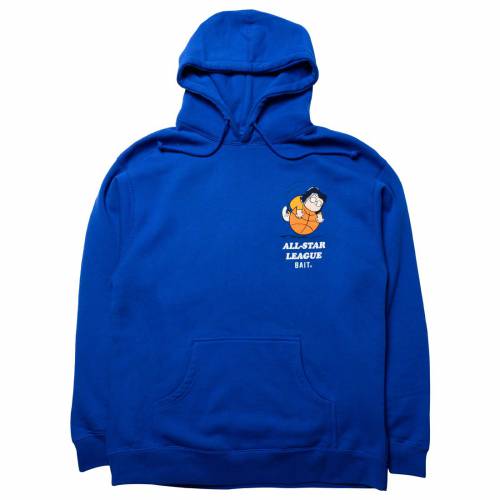 ベイト フーディー パーカー 青色 ブルー メンズ 【 BAIT X SNOOPY MEN NEIGHBORHOOD LEAGUE HOODY BLUE ROYAL 】