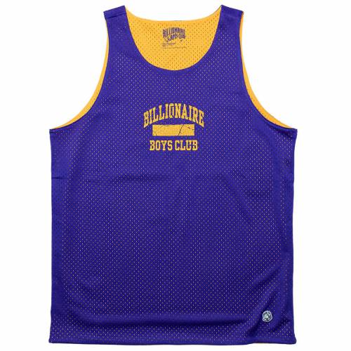 クラブ タンクトップ ディープ 青色 ブルー 紫 パープル ビリオネアボーイズクラブ メンズ 【 BILLIONAIRE BOYS CLUB BILLIONAIRE BOYS CLUB MEN CADETS TANK TOP (BLUE / DEEP BLUE PURPLE) BLUE DEEP BLUE PURPLE 】 メンズ