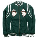 クリーム ジャケット 緑 グリーン アイスクリーム メンズ 【 ICE CREAM MEN FACES JACKET (GREEN) / GREEN 】 メンズファッション コート