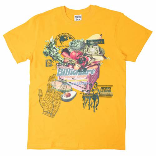 楽天スニケスクラブ Tシャツ 黄色 イエロー ビリオネアボーイズクラブ メンズ 【 BILLIONAIRE BOYS CLUB BILLIONAIRE BOYS CLUB MEN FARMERS MARKET TEE （YELLOW） / YELLOW 】 メンズファッション トップス カットソー