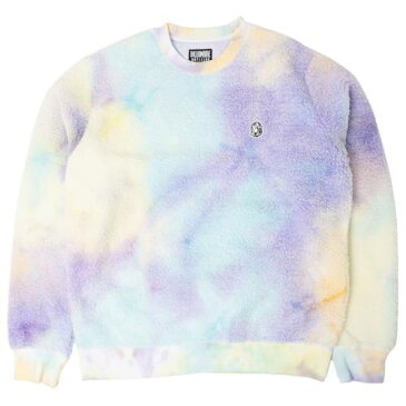 BILLIONAIRE BOYS CLUB クラブ ネクタイ トレーナー 白色 ホワイト 黄色 イエロー ビリオネアボーイズクラブ メンズ 【 YELLOW MEN ASTROLOGY CREWNECK TIE DYE SWEATER WHITE 】