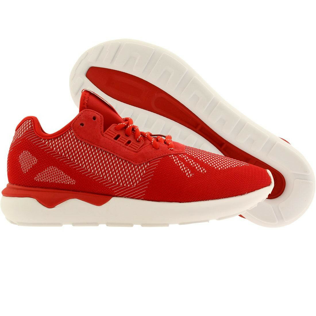 【海外限定】アディダス 靴 メンズ靴 【 ADIDAS MEN TUBULAR RUNNER WEAVE RED SCARLET FTWWHT 】【送料無料】