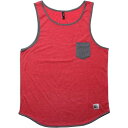 タンクトップ 赤 レッド ヘザー メンズ 【 ARSNL ZED TANK TOP (RED HEATHER) / RED HEATHER 】 メンズファッション トップス