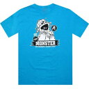 ネフ ストリート Tシャツ セサミストリート メンズ 【 NEFF X SESAME STREET COOKIE MONSTER TEE (TURQUOISE) / TURQUOISE 】 メンズファッション トップス カットソー