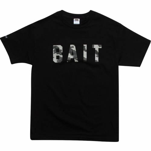 ベイト Tシャツ 黒色 ブラック メンズ 【 BAIT VANQUISH TEE (BLACK) / BLACK 】 メンズファッション トップス カットソー