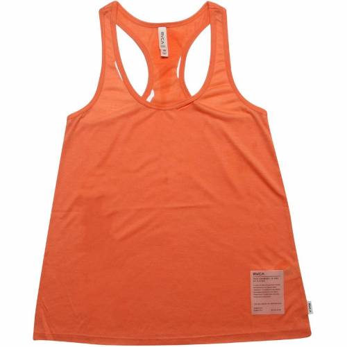 ルーカ タンクトップ  メンズ ルーカ タンクトップ 橙 オレンジ メンズ 【 RVCA MOVE OVER TANK TOP (ORANGE / MELON) ORANGE MELON 】 メンズファッション トップス