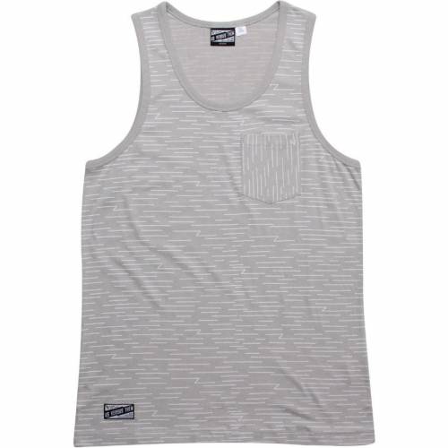 タンクトップ 灰色 グレー メンズ 【 US VERSUS THEM SIDEWAYS TANK TOP (GREY) / GREY 】 メンズファッション トップス