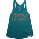 ダイヤモンド サプライ タンクトップ アクア ダイアモンドサプライ レディース 【 DIAMOND SUPPLY CO DIAMOND SUPPLY CO WO...