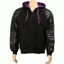 ハーフ パテント フーディー パーカー 黒色 ブラック ロックスミス メンズ 【 ROCK SMITH HALF PATENT HOODY (BLACK) / BLACK 】 メンズファッション トップス