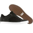 スープラ 黒色 ブラック スニーカー メンズ 【 SUPRA NO TUF BLACK 】