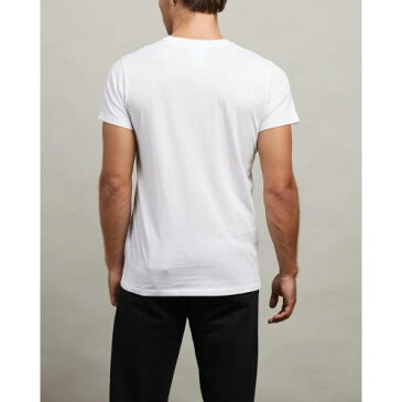 ヘルムートラング スタンダード Tシャツ 白色 ホワイト メンズ 【 STANDARD HELMUT LANG WEB TEE CHALK WHITE 】