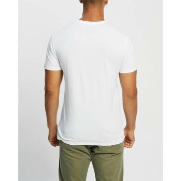 ブリクストン Tシャツ 白色 ホワイト メンズ 【 BRIXTON BB FLY NOW SS TAILORED TEE WHITE 】