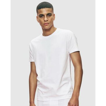 Tシャツ 白色 ホワイト メンズ 【 ORGANIC BASICS SILVERTECH EVERYDAY TEE WHITE 】