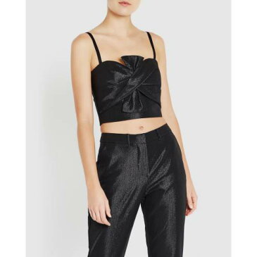 黒色 ブラック レディース 【 SASS AND BIDE COSMIC DAY BUSTIER BLACK 】