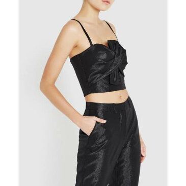 黒色 ブラック レディース 【 SASS AND BIDE COSMIC DAY BUSTIER BLACK 】