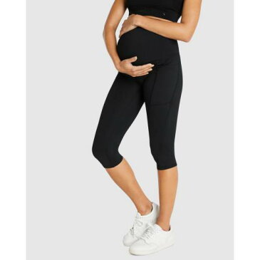 ロックウェア タイツ 黒色 ブラック レディース 【 TIGHTS ROCKWEAR MATERNITY POCKET 34 BLACK 】