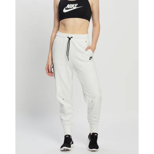 ナイキ テック フリース ジョガーパンツ 白色 ホワイト 黒色 ブラック & レディース 【 NIKE TECH FLEECE JOGGER PANTS SUMMIT WHITE BLACK 】