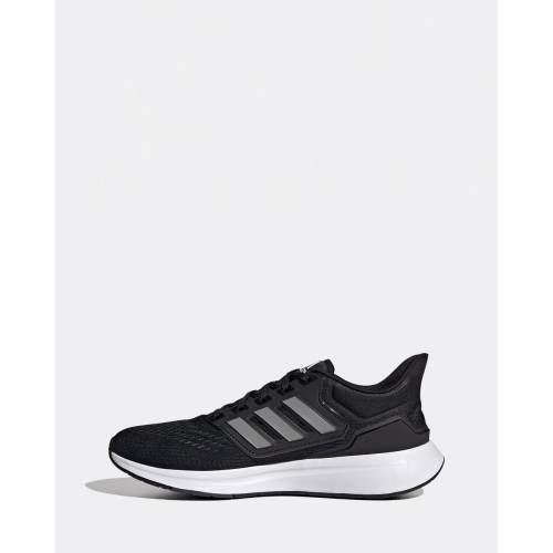 アディダス パフォーマンス ラン スニーカー 運動靴 コア 黒色 ブラック カーボン メンズ 【 ADIDAS PERFORMANCE EQ21 RUN SHOES CORE BLACK IRON METALLIC CARBON 】