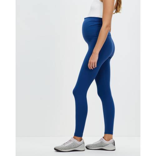 リーボック パフォーマンス タイツ 青色 ブルー レディース 【 TIGHTS REEBOK PERFORMANCE Y LUX 20 MATERNITY BATIK BLUE 】