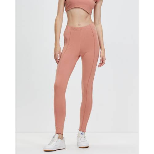 リーボック レギンス タイツ レディース 【 REEBOK CLASSICS HIGHRISE LEGGINGS CANYON CORAL 】