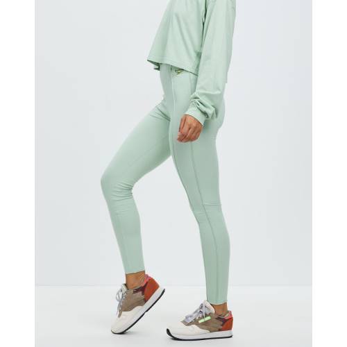 リーボック クラシック レギンス タイツ レディース 【 REEBOK CLASSIC HIGHRISE LEGGINGS LIGHT SAGE 】