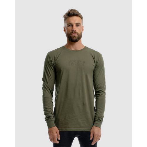 ジャージー スリーブ Tシャツ オリーブ 長袖 メンズ 【 SLEEVE DVNT JERSEY TEE OLIVE 】