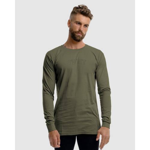 ジャージー スリーブ Tシャツ オリーブ 長袖 メンズ 【 SLEEVE DVNT JERSEY TEE OLIVE 】