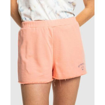 クイックシルバー レディース カリフォルニア スウェット ショーツ ハーフパンツ ピンク 【 QUIKSILVER SWEAT PINK WOMENS SOUTHERN CALIFORNIA SHORTS PEACH 】