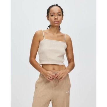 ナイキ クロップ 砂色 サンド 白色 ホワイト クロップトップ & レディース 【 CROP NIKE RIBBED SAND DRIFT WHITE 】