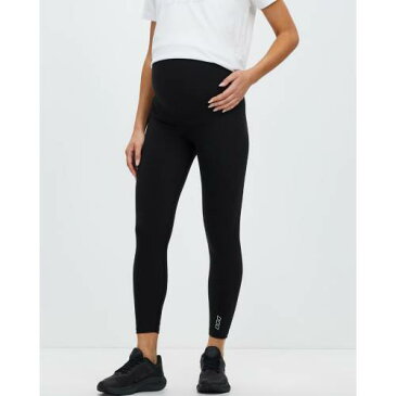 ローナジェーン レギンス タイツ 黒色 ブラック レディース 【 LORNA JANE FULL COVERAGE MATERNITY ANKLE BITER LEGGINGS BLACK 】