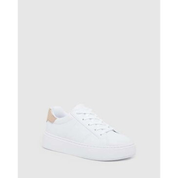 ナインウエスト 白色 ホワイト スニーカー レディース 【 NINE WEST KEENE WHITE MULTI 】