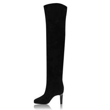 サンローラン SAINT LAURENT ブーツ 黒色 ブラック 【 SAINT LAURENT 90 MM HEELED BOOTS BLACK 1000 】