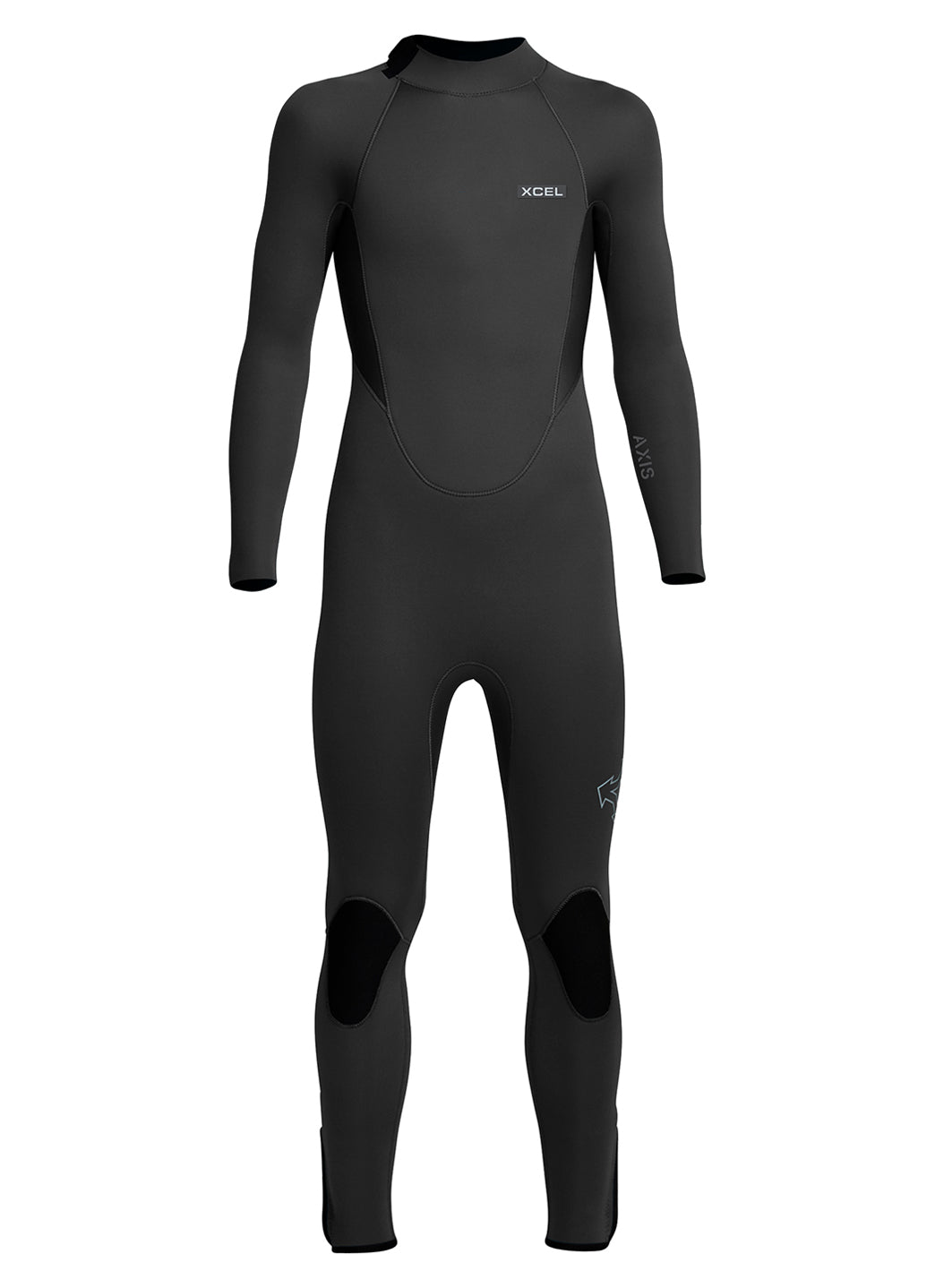 ブランド名Xcel性別Kids商品名Xcel Youth キッズ 5/4mm Axis バックジップ アンクルジッパー フルスーツ ウェットスーツカラーBlack■ Xcel Youth 5/4mm Axis Back Zip Ankle Zipper Full Wetsuitのご紹介 この度は、数ある商品の中からXcel（エクセル）の「Youth 5/4mm Axis Back Zip Ankle Zipper Full Wetsuit」にご興味をお持ちいただき、誠にありがとうございます。成長期の若者たちが、一年を通して、特に水温の低い時期でも快適にマリンスポーツを楽しめるよう、最高の保温性と運動性能を追求して開発された高性能ウェットスーツです。冷たい海から身体を守り、お子様たちの無限の可能性を引き出すために、Xcelが長年培ってきた技術と情熱が惜しみなく注ぎ込まれています。この一着が、水辺での思い出をより一層豊かに彩ることを願っております。 ■ 商品説明・スペック詳細 Xcel Youth 5/4mm Axis フルウェットスーツは、その名の通り、身体の核となる部分には5mm、腕や脚といった動きの多い部分には4mmという異なる厚さのネオプレン素材を最適に配置した設計が最大の特長です。これにより、厳しい寒さの中でも卓越した保温性を確保しつつ、パドリングやライディング、スイミングといったあらゆる動作において、お子様の自由な動きを妨げません。寒い季節や水温の低い地域でのウォータースポーツに理想的な、まさに「冬の相棒」と呼べる一着です。 ・ 高品質ネオプレン素材：伸縮性と耐久性に優れたプレミアムネオプレンを使用。しなやかな肌触りで快適なフィット感を提供し、長時間の着用でもストレスを軽減します。同時に、優れた形状記憶性により、繰り返しの使用にも耐えうる堅牢さを誇ります。環境への配慮も念頭に置かれた素材開発は、Xcelのこだわりを感じさせます。 ・ バックジップシステム：背中に大きく開くバックジップデザインは、ウェットスーツの着脱を極めてスムーズにします。急いでいる時や、まだ慣れないお子様でも簡単に着替えができるよう、開閉しやすい高品質なジッパーを採用。ジッパー内側には浸水を最小限に抑えるバリアパネルが施されており、冷水の侵入を効果的に防ぎ、常に快適な状態を保ちます。 ・ アンクルジッパー機能：足首部分に配置されたジッパーは、ウェットスーツを脱ぐ際の大きなストレスを解消します。特に、濡れた状態で脱ぎにくいというウェットスーツの課題に対し、足首部分を広げることで、迅速かつ楽に脱ぐことを可能にします。これにより、体力の消耗を抑え、お子様自身で着脱できる自立心を育むことにも繋がります。 ・ 堅牢な縫製技術：主要な縫い目には、接着剤とブラインドステッチ（GBS）縫製技術が用いられています。これは、針が完全に素材を貫通しないため、浸水を大幅に軽減し、同時に縫い目の強度と耐久性を向上させる高度な技術です。これにより、ウェットスーツの寿命を延ばし、長期にわたる使用に耐えうる品質を実現しています。 ・ 人間工学に基づいた立体裁断：お子様の成長と体の動きを考慮した人間工学に基づいた立体裁断を採用。特に肘や膝、肩周りなどの重要な可動域には、より柔軟な素材や特殊なカッティングを施し、自然な動きをサポートします。これにより、疲労を軽減し、最大限のパフォーマンスの維持に貢献します。 ■ ブランド「Xcel（エクセル）」の魅力とこだわり Xcelは1982年にハワイ・マウイ島で設立された、世界をリードするウェットスーツブランドです。サーフィンの聖地として知られるハワイの過酷な波と海を知り尽くした創設者エド・ドゥーリーの「最高の着心地とパフォーマンスを提供する」という信念のもと、常に革新的な技術とデザインを追求し続けてきました。Xcelというブランド名は「Excellence（卓越性）」に由来しており、その名の通り、製品の品質、機能性、そして持続可能性において、常に業界の最先端を走り続けています。 ・ ハワイで培われた情熱と技術：大自然との調和を重んじるハワイの精神と、極限の環境下でのパフォーマンスを※画像はイメージです
