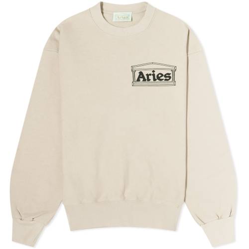 アリーズ プレミアム テンプル クルー スウェット 砂色 サンド スウェットトレーナー レディース 【 ARIES PREMIUM TEMPLE CREW SWEAT / SAND 】 レディースファッション トップス ニット セーター